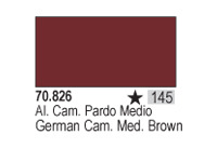 Vallejo Model Color - German Camouflage Med. Brown - VAL70826 - 17ml